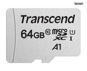 �y���������zTranscend microSDXC�J�[�h 64GB Class10 UHS-I SD�ϊ��A�_�v�^�t��TS64GUSD300S-A