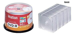 �y���������zimation�i�C���[�V�����j 1��^��p CPRM�Ή� �ϐ��E����ʐ^�掿DVD-R 120�� IM035 (�Ж�1�w 1-16�{�� 50��) +�X�����N���A�P�[�X 1�����[×50�Z�b�g