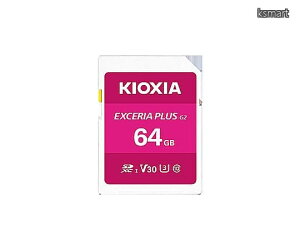 �y���������zKIOXIA SDXC�J�[�h EXCERIA PLUS �G�N�Z���A�v���X �s���N KSDH-B064G [Class10 /64GB] KSDHB064G