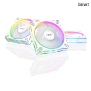 �y���������zASUS Prime MR120 ARGB���o�[�X�t�@�� �t���[���ɗ��ʏƖ� ����28mm MR120 REVERSE ARGB FAN WHITE 3IN1 �������K�㗝�X�i ��