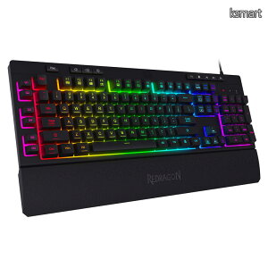 �y���������zRedragon K512 �V�o RGB �o�b�N���C�g�����u���� �Q�[���L�[�{�[�h �}���`���f�B�A�L�[�t�� �É����J�j�J���t�B�[�����O�L�[�{�[�h 6�̗\���I���{�[�h�}�N���L�[