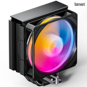 �y���������zupHere CPU�N�[���[ 120mm ARGB�t�@���t�� ��� AURA Sync���� 5V 3PIN ARGB CPU�t�@�� 5�{�q�[�g�p�C�v AMD AM4 AM5/ Intel LGA 2011 2066(X79/X99�}�U�[�{�[�h)