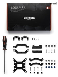 �y���������zNoctua NM-M1-MP83 chromax.black AMD AM5/AM4�y�уC���e��LGA1700/LGA1200�Ή�CPU�N�[���[�}�E���g�L�b�g (�u���b�N)