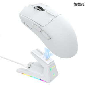 �y���������zMAMBASNAKExATTACK SHARK X1 �Q�[�~���O�}�E�X �y��49g ���C�����X �L�� Bluetooth 2.4G 3���[�h PAW3395PRO 40000DPI �I������������ 1����ϋv RGB �[�d�h�b�N