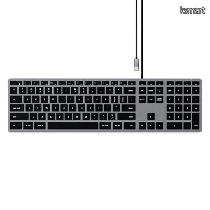 �y���������zSatechi Slim W3 �L�� �o�b�N���C�g�L�[�{�[�h�A�e���L�[���ځA�C���~�l�[�V�����L�[ �� USB C�ڑ��AMacBook Air/Pro/Neo�AiPad Air/Pro�AiPad Mini�AMac Mini�AiMac