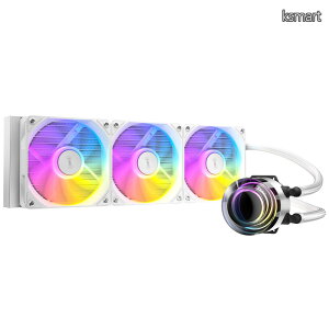 �y���������zANTEC ARGB LED�t�@�����ڐ����̌^���j�b�gCPU�N�[���[ Vortex Lum 360 ARGB White