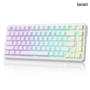 �y���������zATTACK SHARK X82PROHE ���s�b�h�g���K�[�L�[�{�[�h ���C�����X/2.4G/�L��8K�ڑ� �Q�[�~���O�L�[�{�[�h ���ЊJ�����C�X�C�b�` �������L�[�L���b�v HIFI�� 8K���^�[�����[