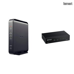 �y���������z�o�b�t�@���[ WiFi ���[�^�[ ����LAN Wi-Fi 6 11ax / 11ac AX1500 1201+300Mbps Easy Mesh ���{���[�J�[ WSR-1500AX2L/N + 5�|�[�g