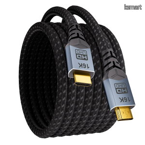 �y���������z�P�[�u�� 16K ������ 8K/10K/4K HDMI2.2 �P�[�u�� 5m�b96Gbps �ґg HDMI �R�[�h�b16K@60Hz/8K@240Hz/4K@480Hz �Ή��beARC/�h���r�[�A�g���X/VRR�bHDCP