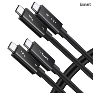 �y���������zThunderbolt 4 �P�[�u�� 0.7m+1.5m 240W�}���[�d 8K�f���o�� 40Gbps �����f�[�^�]�� USB-C & USB-C �P�[�u�� iPhone17/Air/16/16e/15 �[�d MacBook Air Pro