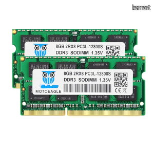 �y���������z�m�[�gPC�p������DDR3L 1600 MHz 16GB Kit PC3L-12800 8GB×2���g SO-DIMM �d�� 1.35V/1.5V 204Pin CL11 Non-ECC Mac �Ή�