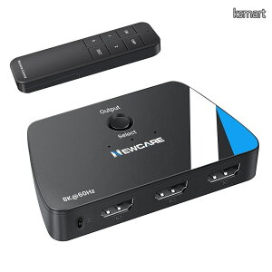 �y���������zHDMI�ؑ֊� 3����1�o�� 8K@60Hz/4K@120Hz hdmi �Z���N�^�[ HDR10+ Dolby HDCP2.3 VRR 3D�Ή� �X�C�b�` �蓮?���� �؂�ւ� Switch PS5/4 Xbox TV Fire Stick