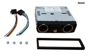 �y���������z1DIN �J�[�I�[�f�B�I �O�ʃX�s�[�J�[�A�E�[�t�@�[�X�s�[�J�[�����I Bluetooth FM���W�I(���{���g���ёΉ�) USB SD�J�[�h���f�B�A�Đ�