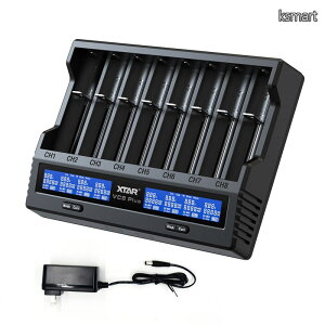 �y���������zXTAR VC8 Plus ���`�E���C�I���d�r�A�P3/�P4�[�d�r�[�d�� �}���[�d3Ax2 / 2Ax4 / 1Ax4 / 1Ax8 /0.5Ax8/0.25Ax8 LCD�t���o�b�e���[�������@�\
