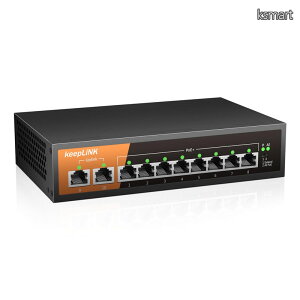 �y���������zPoE �X�C�b�`���O�n�u 10/100Mbps (8�|�[�gPoE+ 120W) �É��t�@�����X ����➑� �ȓd�͐݌v