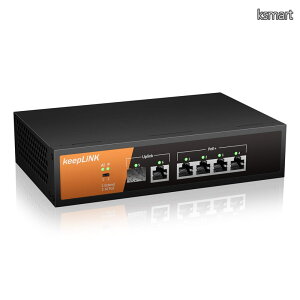 �y���������zPoE �X�C�b�`���O�n�u 10/100/1000Mbps �M�K�r�b�g(4�|�[�gPoE+�A52W) ����⟑� �ݒ�s�v