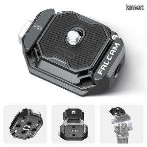 �y���������zFALCAM F38�����N�C�b�N�����[�X �N�C�b�N�V���[ �N�C�b�N�����[�X�v���[�g �J�����A�N�Z�T���[ 1/4�l�W 3/8�l�W�A�_�v�^�[ �A���J�X�C�X�Ή��݊�38mm