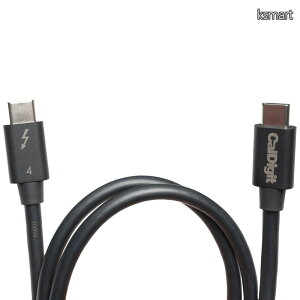 �y���������zCalDigit Thunderbolt 4/USB 4�P�[�u�� (2.0m) - Active 40Gb/s 100W 20V 5A Thunderbolt 3 & USB Type C MacBook Pro iMac iPhone 15