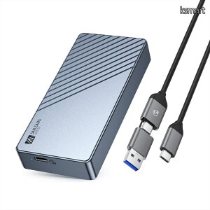 �y���������zUSB4/Thunderbolt 4�Ή� M.2 NVMe SSD �A���~�j�E���O�t���P�[�X 40Gbps 3�i�K��p�V�X�e�� �t����p�x�X�g 2230-2280�Ή� �|�[�^�u��