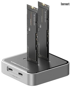 �y���������zM.2 NVMe SATA SSD �G���N���[�W���[�AUSB 3.2 10Gbps NVMe �h�b�L���O�X�e�[�V�����A�ő�16TB�̗e�ʁAM.2 SSD �X�g���[�W�P�[�X�t��