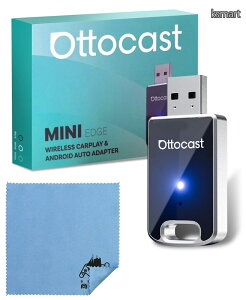 �y���������zMini EDGE OTTOCAST �I�b�g �L���X�g �~�j ���C�����XCarPlay&Android Auto�A�_�v�^�[ ���C�����X�� ������ �����L��CarPlay/Android
