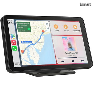 �y���������z7�C���` �|�[�^�u�� �J�[�I�[�f�B�I �o�b�N�J�����t�� CarPlay��Android Auto�ɑΉ� �J�[�i�r �I�[�f�B�I��̌^�i�r AirPlay�@�\�t�� Android Cast�@�\�t��