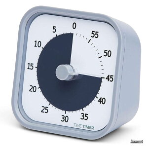 �y���������zTimer �^�C���^�C�}�[(TIME TIMER) �׋��^�C�}�[ MOD Home Edition ���b�h �y�[���O���[ 9cm 60�� �w�K�A���[�� TTM9-HPS-W