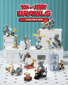 52toys トムとジェリー Brawls 大乱闘フィギュアセット1BOX 8個入り