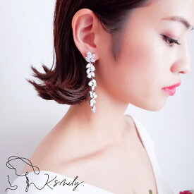 【送料無料】ブライダルピアス イヤリング ジルコニアピアス ビジュー ウエディング ピアス i4 ウェディング ピアス 結婚式 小物 アイテム 前撮り 花嫁 二次会 海外挙式 ブライダルアクセサリー 卒業式 入学式