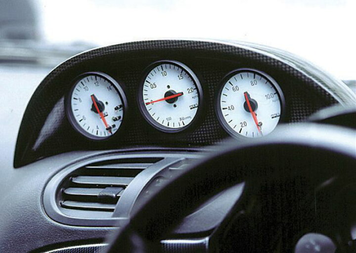 FD3S RX-7 右 運転席側 ピラー メーター パネル 60π トラスト（新品 