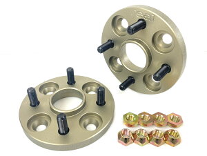 【保安基準適合】REAL アクア NHP10 ワイドトレッドスペーサー15mm 100-4H/M12-P1.5/φ54 トヨタ 小型車専用