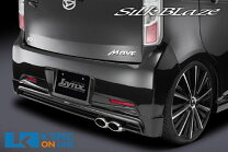 楽天市場】ムーブカスタム la100s 後期（リアスポイラー｜外装・エアロ 