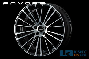 SilkBlaze FAVORE �A���~�z�C�[�� 19×9.5J/ +50/ 114.3-5H/ 60�� �}�b�g�u���b�N