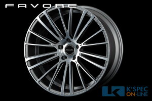 SilkBlaze FAVORE �A���~�z�C�[�� 21×10.0J/ +38/ 120-5H/ 60�� �}�b�g�V���o�[�e�b�N