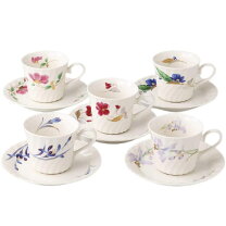 楽天市場】コーヒーカップ 5客セット 花柄の通販
