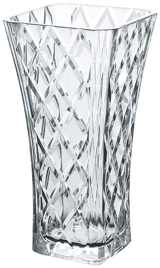 流行のアイテム 日本製 お花を貰ったら花瓶を買おう ガラス 花瓶 ガーニッシュ フラワーベース 東洋佐々木 P-26468-JAN ラッキシール対応 W151×D151×H300mm 保証