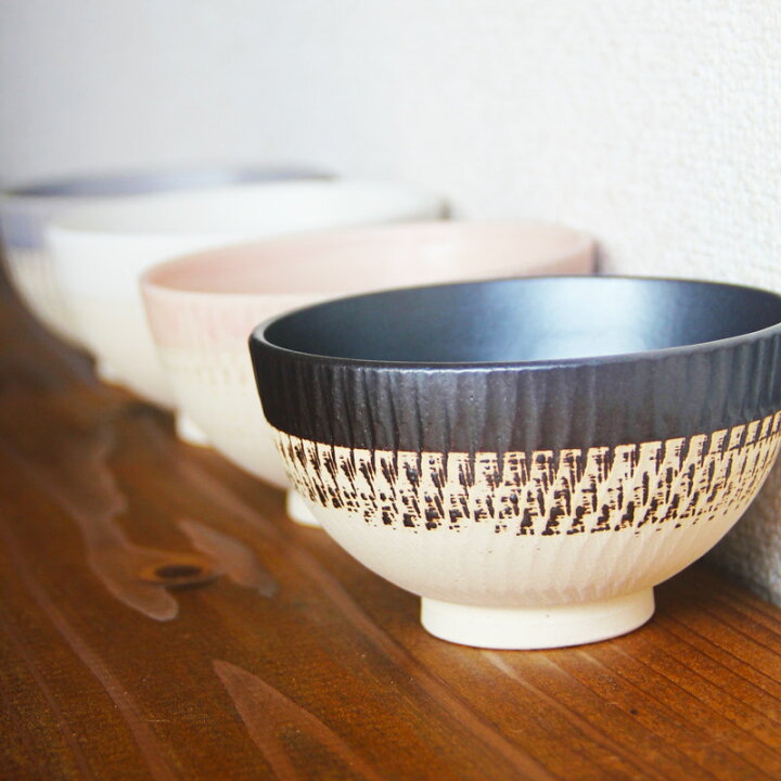 楽天市場 夫婦茶碗 和食器 お茶碗 ペア セット おしゃれ 可愛い 美濃文山窯 トチリ 飯碗 黒 ブラック 白練 ホワイト 灰 グレー 桜 ピンク F112 H62mm 食器洗浄機対応 電子レンジ対応 ｋ ｓ ｒａｉｎｂｏｗ