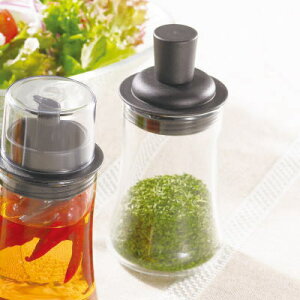 iwaki イワキ 耐熱ガラス 調味料入れ ふりかけボトル Φ58×H120mm 120ml おしゃれ 可愛い 北欧風 韓国 便利グッズ 5031-BKF 【食器洗浄機対応】【熱湯対応】