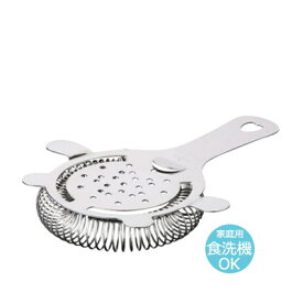 カクテル ストレーナー 18-0ステンレス Φ75×L153mm　定番 シンプル カフェ バー ホテル ラウンジ バンケット クラブ 割烹 懐石 会席 料亭 飲食店 業務用 備品 食器 DG-4343 【食器洗浄機対応】