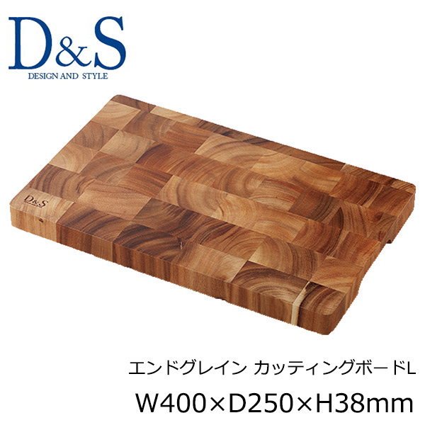 楽天市場】木製 まな板 エンドグレイン カッティングボード 脚付き L 