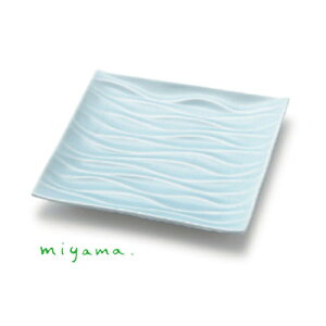 y{z miyama [R pM 20.5cm 7M XNGA v[g minamo  W205×D205×H24mm  u[   a JtF ze  B   HX Ɩp i H CD-14903
