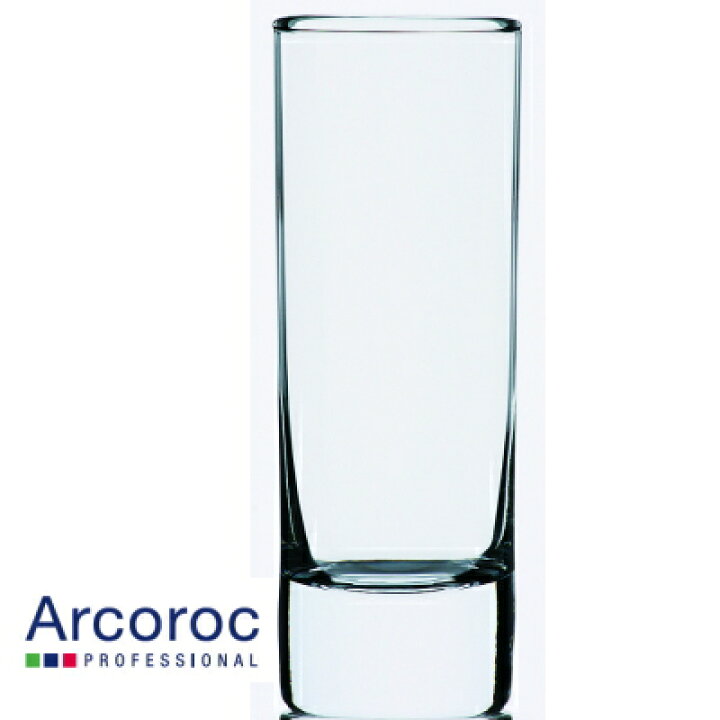 Arcoroc アルコロック 2オンス ショットグラス アイランド65 ビール 12個セット Φ38×H105mm(65ml 2oz)  JD-105 【食器洗浄機対応】 Ｋ'ｓ Ｒａｉｎｂｏｗ