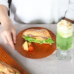 木製 食器 お皿 ケーキ皿 取り皿 丸皿 20cm ラバーウッド ラウンド プレート 20 Φ200×H20mm おしゃれ 可愛い 北欧風 西海岸風 アメリカンダイナー アウトドア キャンプ グランピング ギア QW-6683