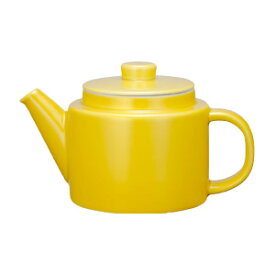 【波佐見焼】 急須 ポット(茶こし付) common コモン W185×D100×H105mm 500ml 2-4杯用 おしゃれ 可愛い 北欧風 誕生日 お祝い ギフト 贈り物 カフェ アフタヌーンティー ホワイト / グレー / イエロー / ネイビー / レッド / グリーン 【食器洗浄機対応】【電子レンジ対応】
