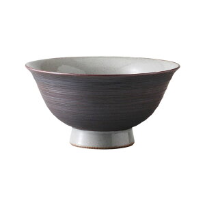 波佐見焼 鐵山窯 お茶碗 黒陶 / 白土粉引 Φ135×H70mm おしゃれ 可愛い 北欧風 韓国風 男性用 大人用 飯碗 和食器 ホテル 旅館 割烹 懐石 会席 料亭 飲食店 業務用【食器洗浄機対応】【電子レン
