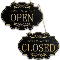 【送料無料】TOMOTHY オープンクローズ看板 木製 吊り下げ おしゃれ アメリカン open close プレート オ…