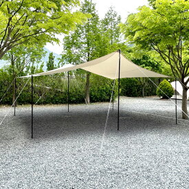 K -TARP K タープ CAMPING KAN キャンピングカン タープ ヘキサタープ 大型シェルター 六角形 TCタープ キャンプ ファミリーテント コットンテント TCコットン 【 5 ～ 6人用】 送料無料