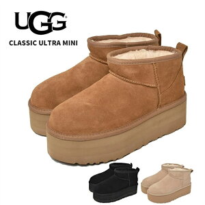 yԌ10%zOFFUGG CLASSIC ULTRA MINI PLATFORM AO vbgtH[ [gu[c NVbN Eg ~j fB[X 