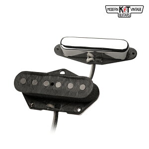 K&T T51セット《VINTAGE COIL使用》《エレキギター用 ピックアップ/テレキャスター/フロントカバー付》【全品送料・代引手数料無料!】