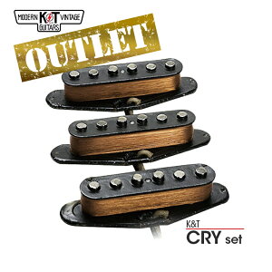 K&T CRYセット(OUTLET)《エレキギター用 ピックアップ/シングル/カバー付》【全品送料・代引手数料無料!】